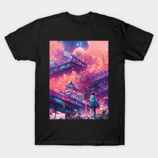 Living Alone in the City of Tokyo T-Shirt